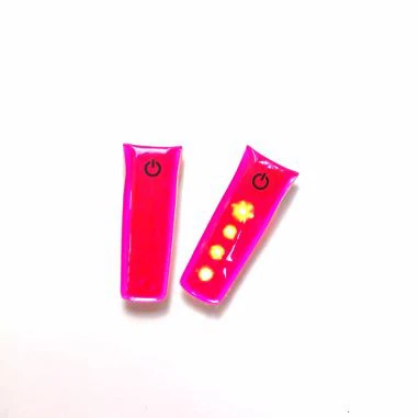 พีวีซีสะท้อนแสง LED คลิปแสงนิรภัย
