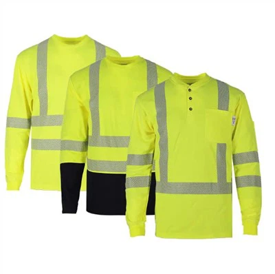 เสื้อทำงาน CAT2 Mechanic Hi Vis สะท้อนแสง